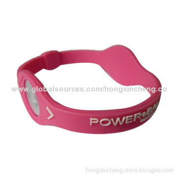 Silicone power bracelet